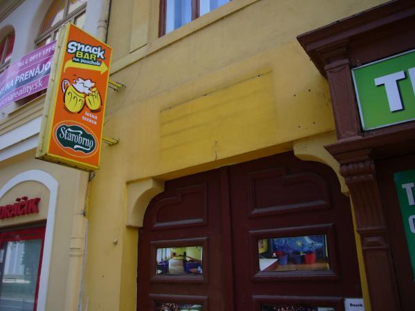 Snack bar na poschodí